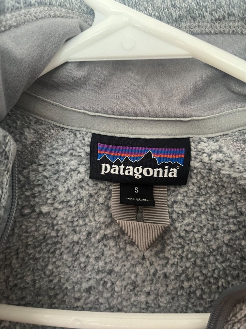 Patagonia Women's Better Sweater Jacket Birch White Small - Picture 5 of 5